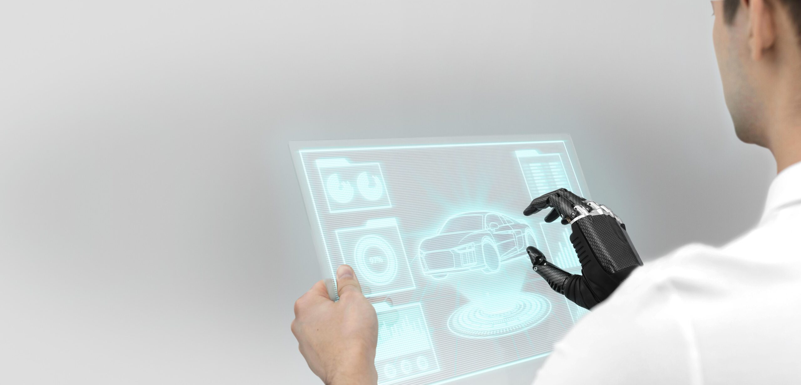An Ai generated image of AI-Augmented Intelligence for Business Growth