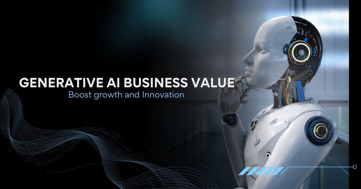 Generative AI powering business growth and innovation with automation and creativity in 2025