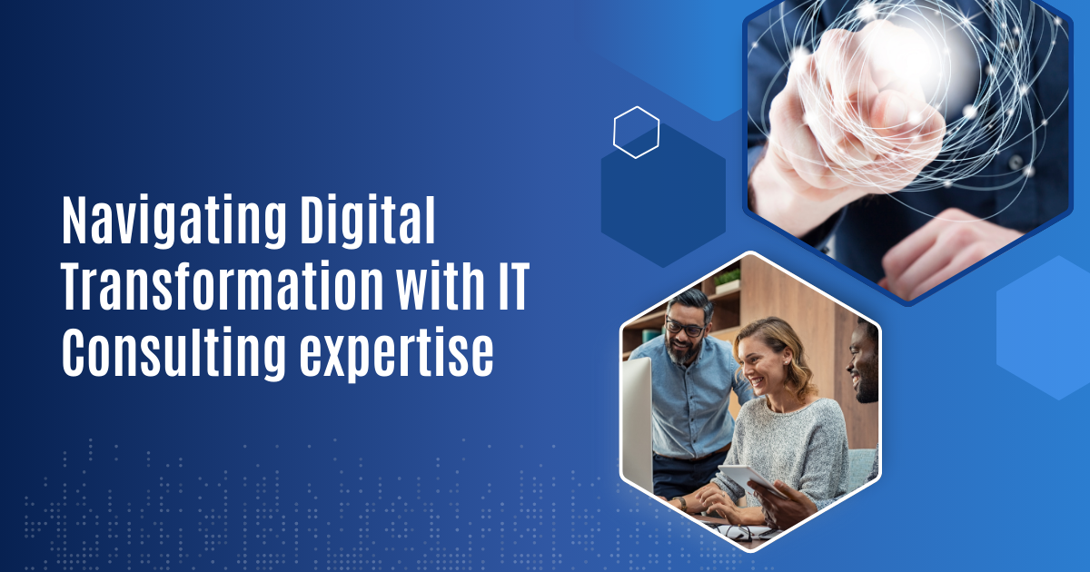 IT consulting for digital transformation streamlining business processes with AI, cloud solutions, and modernized IT systems